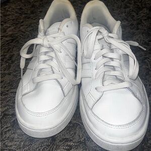 Adidas Grand Court SE White / Mustard Yellow Women's 9